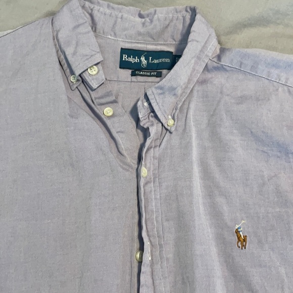 Polo Ralph Lauren Other - Men’s long sleeve lavender polo dress shirt